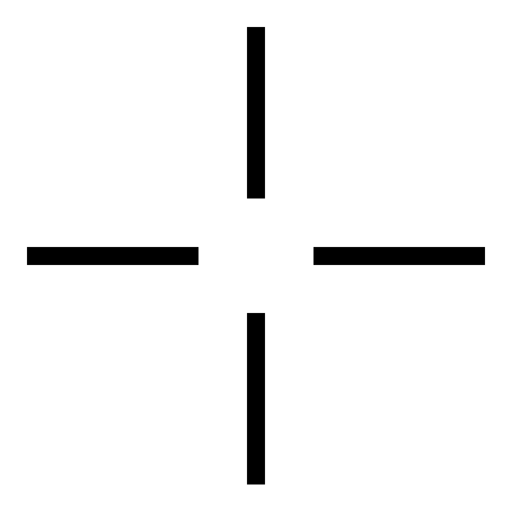 viewfinder center cross